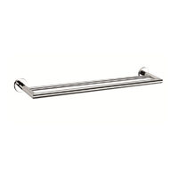 Nero Dolce Double Towel Rail 700mm Chrome