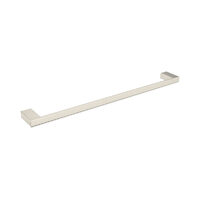 Nero Celia Single Towel Rail 800mm Brushed Nickel