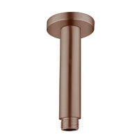 Nero NR503150BZ Round 150mm Ceiling Arm Brass Material Brushed Bronze