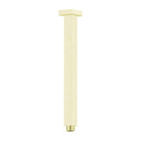 Nero NR504300BG Square 300mm Ceiling Arm Brass Material Brushed Gold
