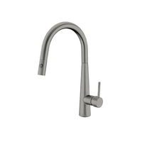Nero Dolce Pull Out Sink Mixer With Vegie Spray Function Gun Metal NR581009cGM