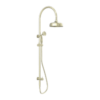 Nero York Twin Shower With Metal Hand Shower Aged Brass NR69210502AB