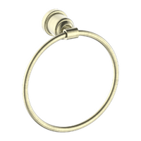 Nero York Towel Ring Aged Brass NR6980AB