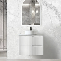 Otti NS750W Noosa 750mm Satin White Wall Hung Vanity