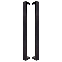 Gainsborough 450 Front Door Pull Handle-Matte Black