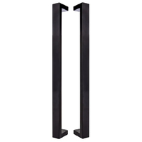 Gainsborough 600 Front Door Pull Handle-Matte Black