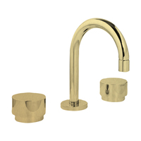 Linkware Loui P6150BG Swivel Gooseneck Basin Set Brushed Gold