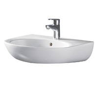 Fienza Stella Care Wall Basin (No Shroud) Gloss White