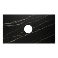 Inspire RP64EB-130 Rock Plate Stone 600mm Empire Black Above Counter No Taphole