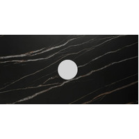 Inspire RP94EB-130 Rock Plate Stone 900mm Empire Black Above Counter No Taphole
