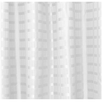 Metlam SC_WBS3020 3000mm x 2000mm Box Stripe Polyester Shower Curtain