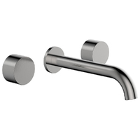 Pradus ‘Capri’ Simply Round Spindles and Spout - Wall Brushed Nickel