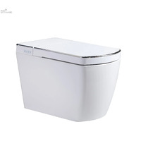Lafeme Glance ST20 Smart Toilet Suite With Electric Plug in Bidet Seat S Trap