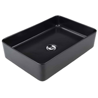 Seima Plati 500 Above Counter Basin - Matte Black