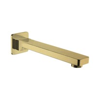 Linkware GABE T708-1BG 200mm Wall Bath Fixed Spout Brushed Gold
