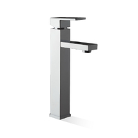 Linkware Lauren T8604B Project High Rise Square Basin Mixer Chrome