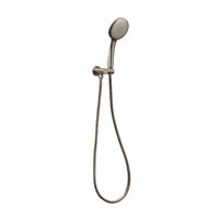 Linkware T9089BN Loui Hand Shower With Wall Bracket Round Brushed Nickel