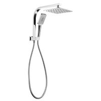 Linkware T9981CP Liberty 200mm Twin Rectangular Rain Shower Chrome