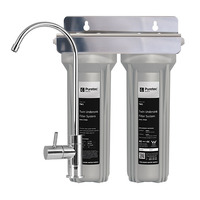 Puretec Basic Quick Twin Undersink Water Filter Faucet with Pressure Limit Valve