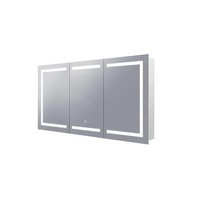 Remer Vera V150D 1500mm Double Sided Wall Mount LED Mirror Shaving Cabinet