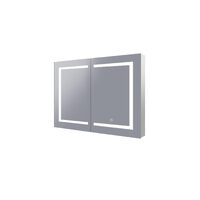 Remer Vera V750D 750mm Double Sided Wall Mount LED Mirror Shaving Cabinet