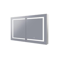 Remer Vera V90D 900mm Double Sided Wall Mount LED Mirror Shaving Cabinet
