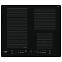 Whirlpool WFS0160NE 60cm Built-In Induction Hob Black Cooktop
