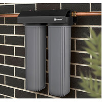 Puretec 20" Maxiplus Wholehouse Dual Water Filter 55 Lpm, 520 kPa, 1"BSP