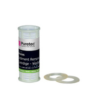 Puretec Washable Screen Sediment Removal Cartridge, 5 Inch, 250 Micron