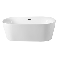 Ovale 1690 mm Acrylic Oval Freestanding Bath Tub