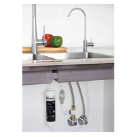 Puretec High Loop Designer Faucet with slim Filter, 1 micron, for rural water