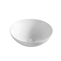 Argyle Above Counter Thin Edge Ceramic Basin - Matte Black
