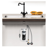 Puretec Tripla BL3 faucet with quick-twist Undersink Filter, 0.1 micron, 33Dia