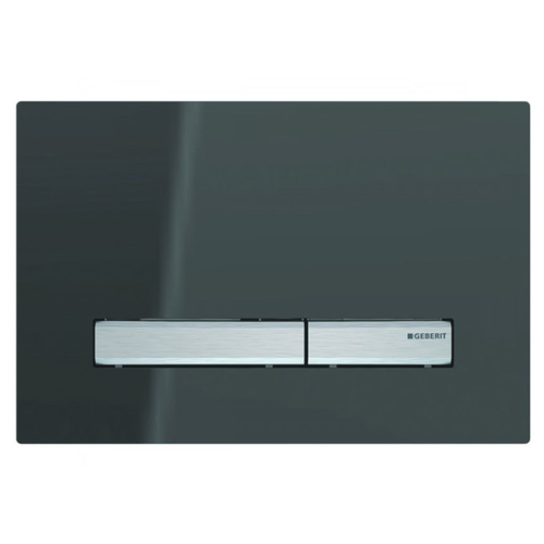 Geberit Sigma 50 Glass Button - Black