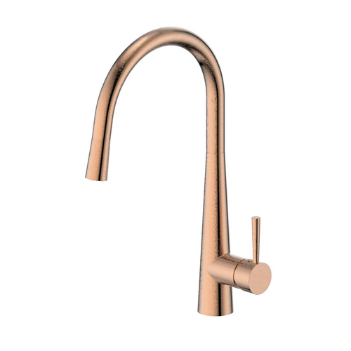 Greens Galiano Pull Out Sink Mixer - Brushed Copper