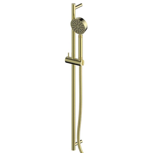 Greens Textura Rail Shower Single Function Brushed Brass