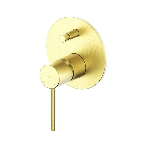 Greens Gisele 18403596 Shower/Bath Diverter Pin Lever Mixer Brushed Brass