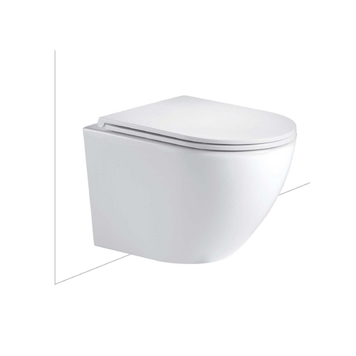 Seima Arko Wall Hung Toilet Pan with Flat Seat