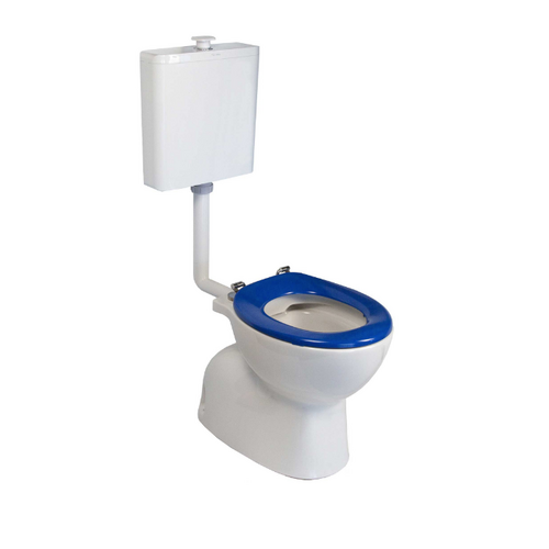 Seima Chios 800mm Care Plastic Cistern Link Toilet Suite White