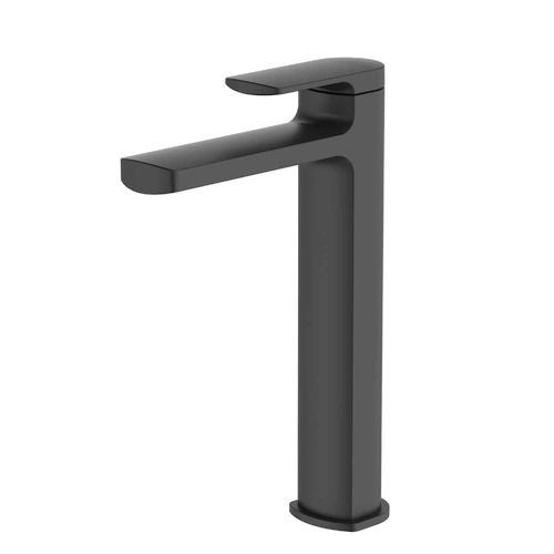 Greens Corban Tower Basin Mixer- Matte Black