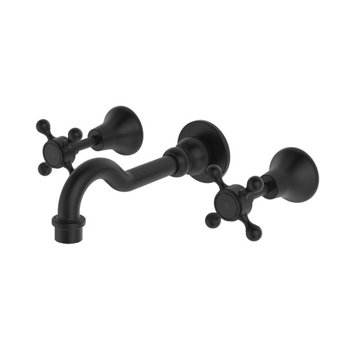 Fienza Lillian Basin/Bath Wall Set Matte Black