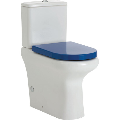 Fienza RAK Compact Back To Wall S-Trap 70-160 Toilet Suite Blue