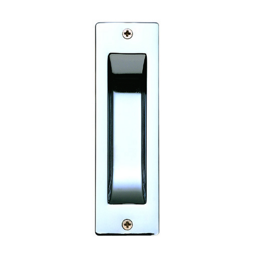 Gainsborough Rectangle Flush Pull Bright Chrome