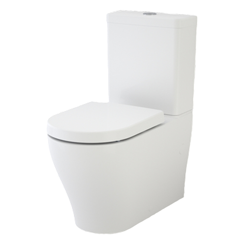 Caroma Luna Cleanflush Back To Wall Toilet Back Inlet