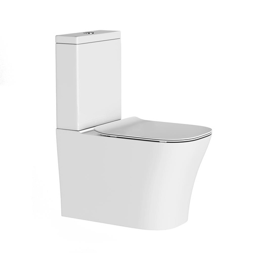 BelBagno BB0155-R-TS Modena Rimless 2.0 Geberit Nano Glaze Toilet Suite