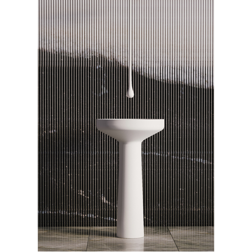 BelBagno Marcello Freestanding Pedestal Basin Floor Mounted Brackets