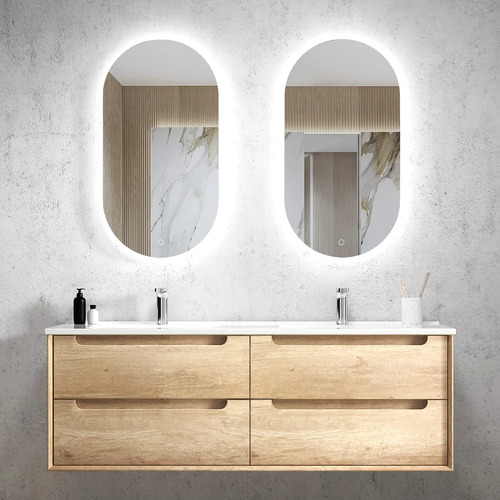 Otti Natural Oak Byron 1500mm Wall Hung Vanity