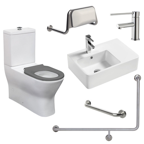 Fienza Accessible Delta Care Kit with Left-Hand Basin