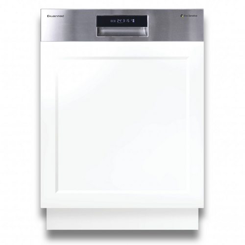 Kleenmaid 60 cm Semi Integrated Stainless Steel Dishwasher