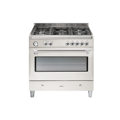 Euro Appliances ECSH900WH Old White 90cm Dual Fuel S/Steel Royal Chiantishire